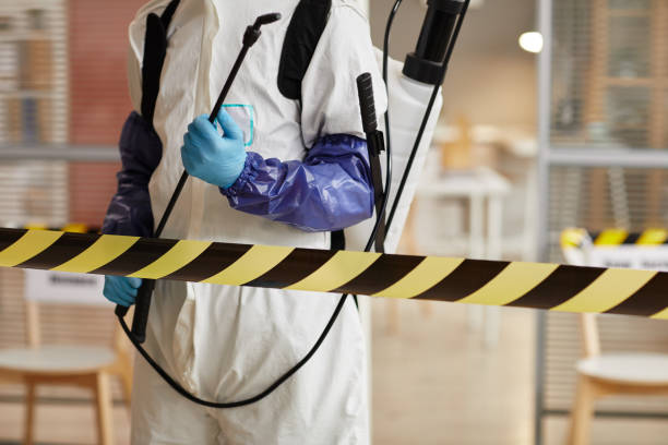 Professional Biohazard Cleanup technician working in Melbourne, FL